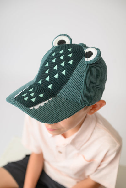 NEW! FJKxZOO - Kids 3D Cap - Alligator