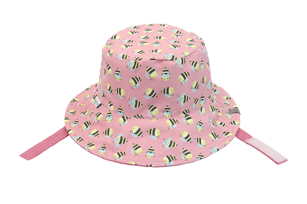Reversible Baby/Kids Mixed Sun Hat - Bees