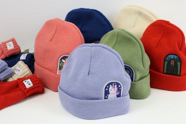 Beanie & Gloves Set - Black Bear